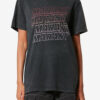 Zoeline kortærmet bomulds-T-shirt