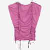 Zohra vævet jersey-top